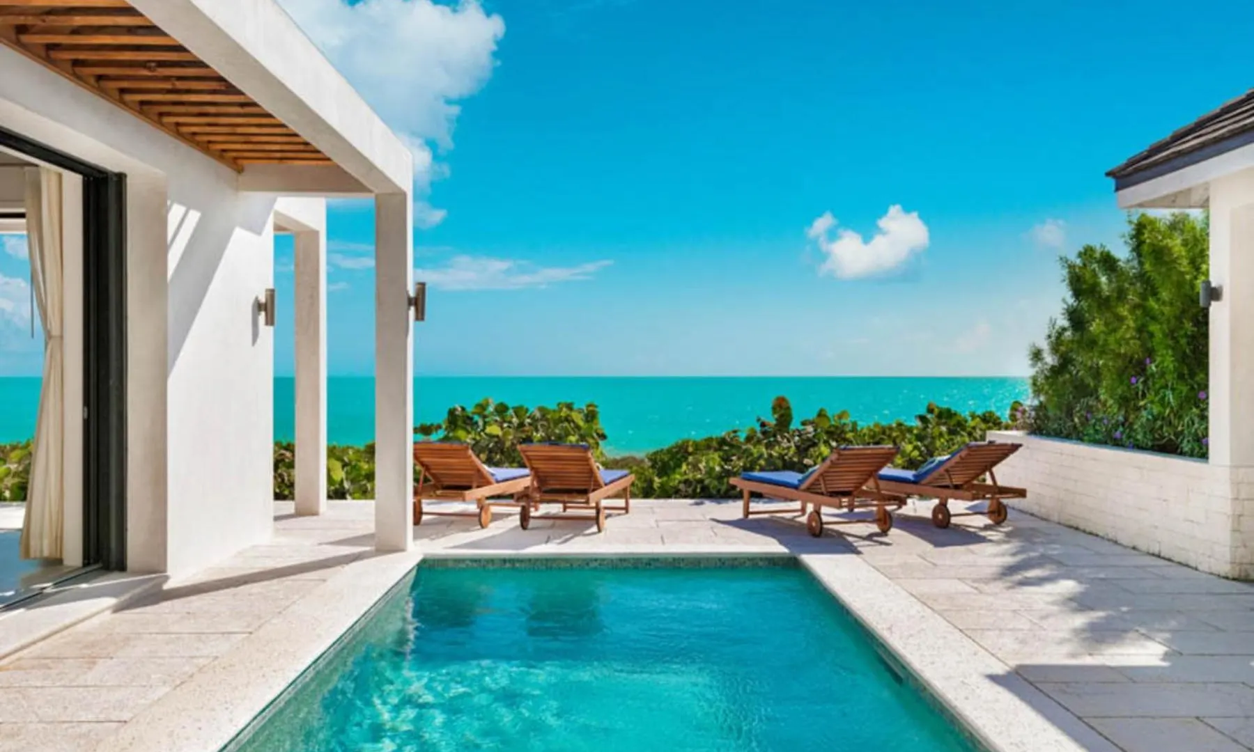 Brise De Mer 6 Bedroom Villa - Beachfront Long Bay